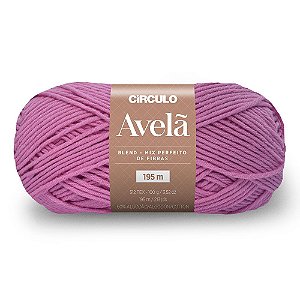 Lã Avelã 100g Marca Circulo Cor 3471 Algodao doce