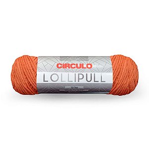 Lã LolliPull 100g 160m 100% Acrílico Marca Circulo 4707 Telha