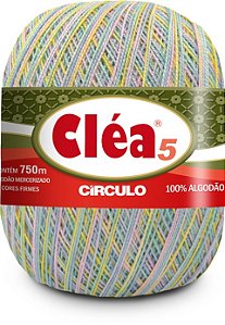 Linha Cléa 5 MULTICOLOR Círculo 750m 9337 MARSHMALLOW