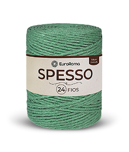 Barbante Spesso 24 Fios 1kg Euroroma 802 Esmeralda