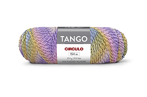 Lã Tango Círculo 200g 194m 100% Poliéster 9779 Lírico
