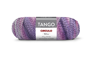 Lã Tango Círculo 200g 194m 100% Poliéster 9709 Salto Alto