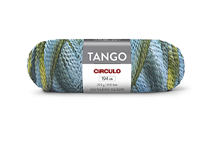 Lã Tango Círculo 200g 194m 100% Poliéster 9692 Melodia