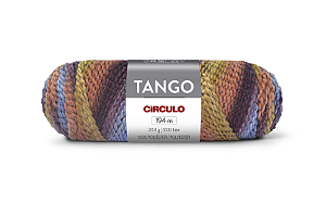 Lã Tango Círculo 200g 194m 100% Poliéster 9748 Violino