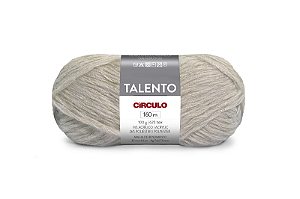 Lã Talento Circulo 100g 160m cor 7762 Essência