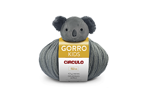Gorro Kids 100g Lã Circulo Coala Kadu