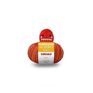 Gorro Kids 100g Lã Circulo Dino Léo