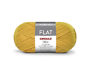 Fio Flat Circulo 180m 100g 7030 Mostarda