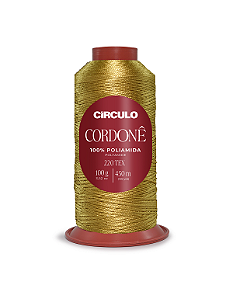 Fio Cordone 100% Poliamida Circulo 7101 Amarelo Dourado