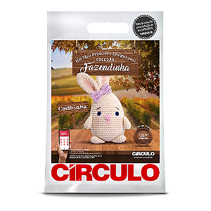 Kit Amigurumi Coleção Fazendinha Coelhinha