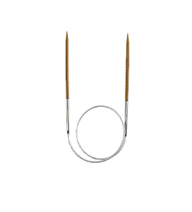 Agulha Circular Bambu 40cm - 4,0mm