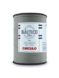 Fio Náutico 3mm Círculo Cor 8214 Aluminio