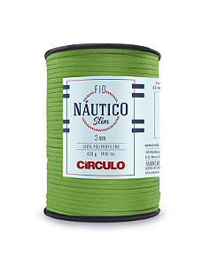 Fio Náutico 3mm Círculo Cor 5247 Verde Neon