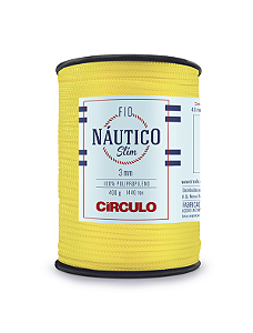 Fio Náutico 3mm Círculo Cor 1289 Canario