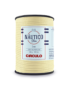 Fio Náutico 3mm Círculo Cor 7684 Porcelana
