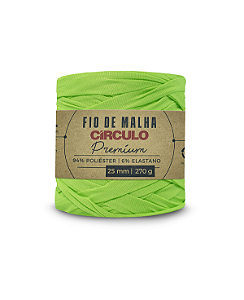 Fio de Malha Premium Circulo cor 6113 Flash Verde