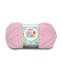 Lã Mais Bebe Circulo 500m Cor 3027 Iogurte