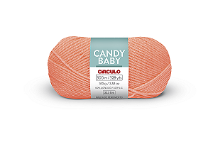 Lã Candy Baby Círculo 300m Cor 402 Peach