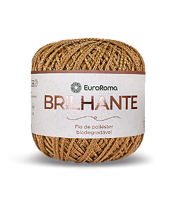 Fio Brilhante Euroroma 100% poliester 136m 1110 Bege