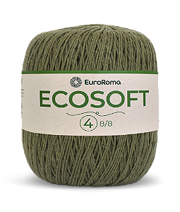 Barbante Ecosoft 4 EuroRoma 805 Verde Militar