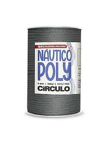 Fio Náutico Poly 5mm Círculo Cor 8214 Aluminio
