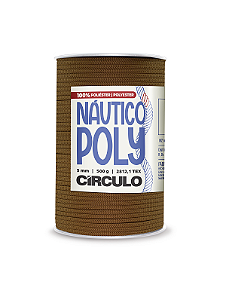 Fio Náutico Poly 5mm Círculo Cor 7087 Bombom