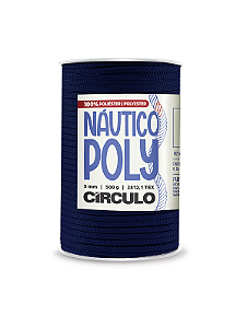 Fio Náutico Poly 5mm Círculo Cor 2856 Azul Marinho