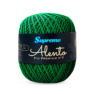 Fio Premium n 2 Alento Supremo Verde Bandeira 390