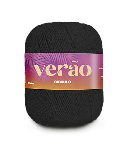 Fio Verão 366m Circulo 8990 Preto