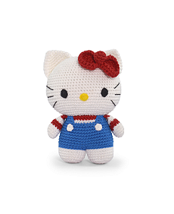 Kit Amigurumi Coleção Hello Kitty Blusa Listrada
