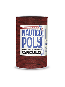 Fio Náutico Poly 5mm Círculo Cor 4177 Rooibos