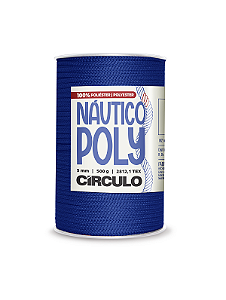 Fio Náutico Poly 5mm Círculo Cor 2829 Azul Bic