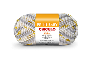 Lã Print Baby 100g Circulo Cor 9644 Realeza
