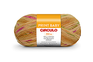 Lã Print Baby 100g Circulo Cor 9609 Lenda
