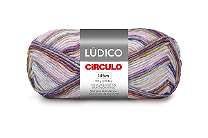 Lã Ludico 100g 145m Circulo 8523 Chuva de Petalas