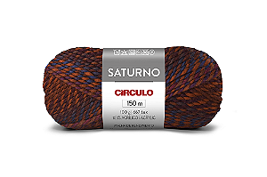 Lã Saturno 100g 150m Círculo 9416 Afrobeat