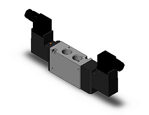 VFS3220-4DZ-03  VALVULA DIRECIONAL COM VEDACAO METALICA 5/2 VIAS DUPLO SOLENOIDE 220 VCA ROSCA 3/8 - SERIE VFS                    NCM :  84818092