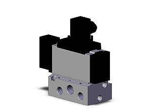VFS4110-4DZ-04  VALVULA DIRECIONAL COM VEDACAO METALICA 5/2 VIAS SIMPLES SOLENOIDE 220 VCA ROSCA 1/2 - SERIE VFS                    NCM :  84818092
