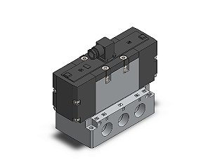 VFS6210-4DZ-10N  VALVULA DIRECIONAL COM VEDACAO METALICA 5/2 VIAS DUPLO SOLENOIDE 220 VCA ROSCA 1 - SERIE VFS                    NCM :  84818092