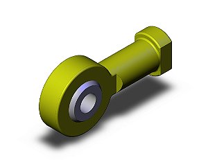 KJ6D  ROTULA ESFERICA PARA HASTE APLCAVEL EM CILINDRO MINI ISO  12 E 16 MM - SERIE KJ4D SMC                    NCM :  84129080