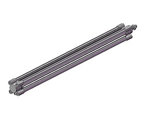 CP96SDB32-1000C  CILINDRO PNEUMATICO DUPLA ACAO ISO 15552 DIAMETRO 32 MM CURSO 1000 MM - SERIE CP96-C SMC                    NCM :  84123110