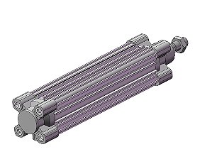 CP96SDB50-200C  CILINDRO PNEUMATICO DUPLA ACAO ISO 15552 DIAMETRO 50 MM CURSO 200 MM - SERIE CP96-C SMC                    NCM :  84123110