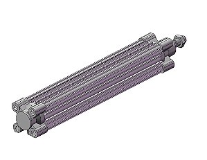CP96SDB50-320C  CILINDRO PNEUMATICO DUPLA ACAO ISO 15552 DIAMETRO 50 MM CURSO 320 MM - SERIE CP96-C SMC                    NCM :  84123110
