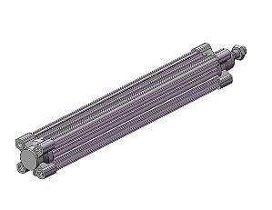 CP96SDB50-400C  CILINDRO PNEUMATICO DUPLA ACAO ISO 15552 DIAMETRO 50 MM CURSO 400 MM - SERIE CP96-C SMC                    NCM :  84123110