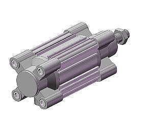 CP96SDB63-50C  CILINDRO PNEUMATICO DUPLA ACAO ISO 15552 DIAMETRO 63 MM CURSO 50 MM - SERIE CP96-C SMC                    NCM :  84123110