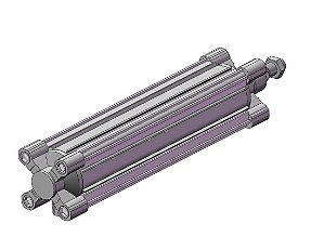 CP96SDB80-320C  CILINDRO PNEUMATICO DUPLA ACAO ISO 15552 DIAMETRO 80 MM CURSO 320 MM - SERIE CP96-C SMC                    NCM :  84123110