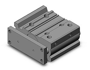 MGPM40-50Z  CILINDRO COMPACTO GUIADO DIAMETRO 40 MM CURSO 50 MM - SERIE MGP-Z SMC                    NCM :  84123110