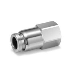 KQB2F10-03  CONEXAO METALICA RAPIDA RETA ROSCA FEMEA TUBO 10 MM ROSCA 3/8 - SERIE KQB2 SMC                    NCM :  74122000