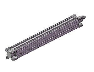CP96SDB63-1100C  CILINDRO PNEUMATICO DUPLA ACAO ISO 15552 DIAMETRO 63 MM CURSO 1100 MM - SERIE CP96-C SMC                    NCM :  84123110