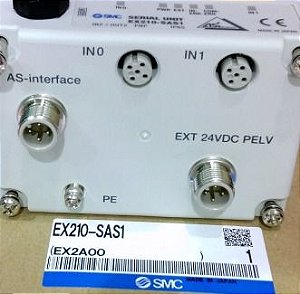 EX210-SAS1 UNIDADE DE INTERFACE SERIAL SERIE EX SMC                    NCM :  85176294